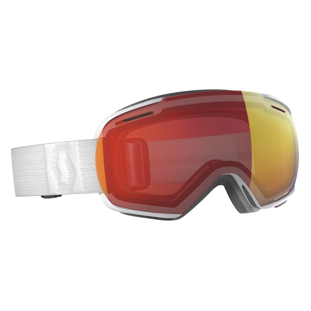 Scott Linx Goggle - White Enhancer Red Chrome Goggle - Reisartikelen-nl