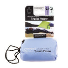 Cocoon Travel Pillow Air Core Ultralight - Hoofdkussen - Light Blue Nekkussen - Reisartikelen-nl