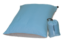 Cocoon Travel Pillow Air Core Ultralight - Hoofdkussen - Light Blue Nekkussen - Reisartikelen-nl