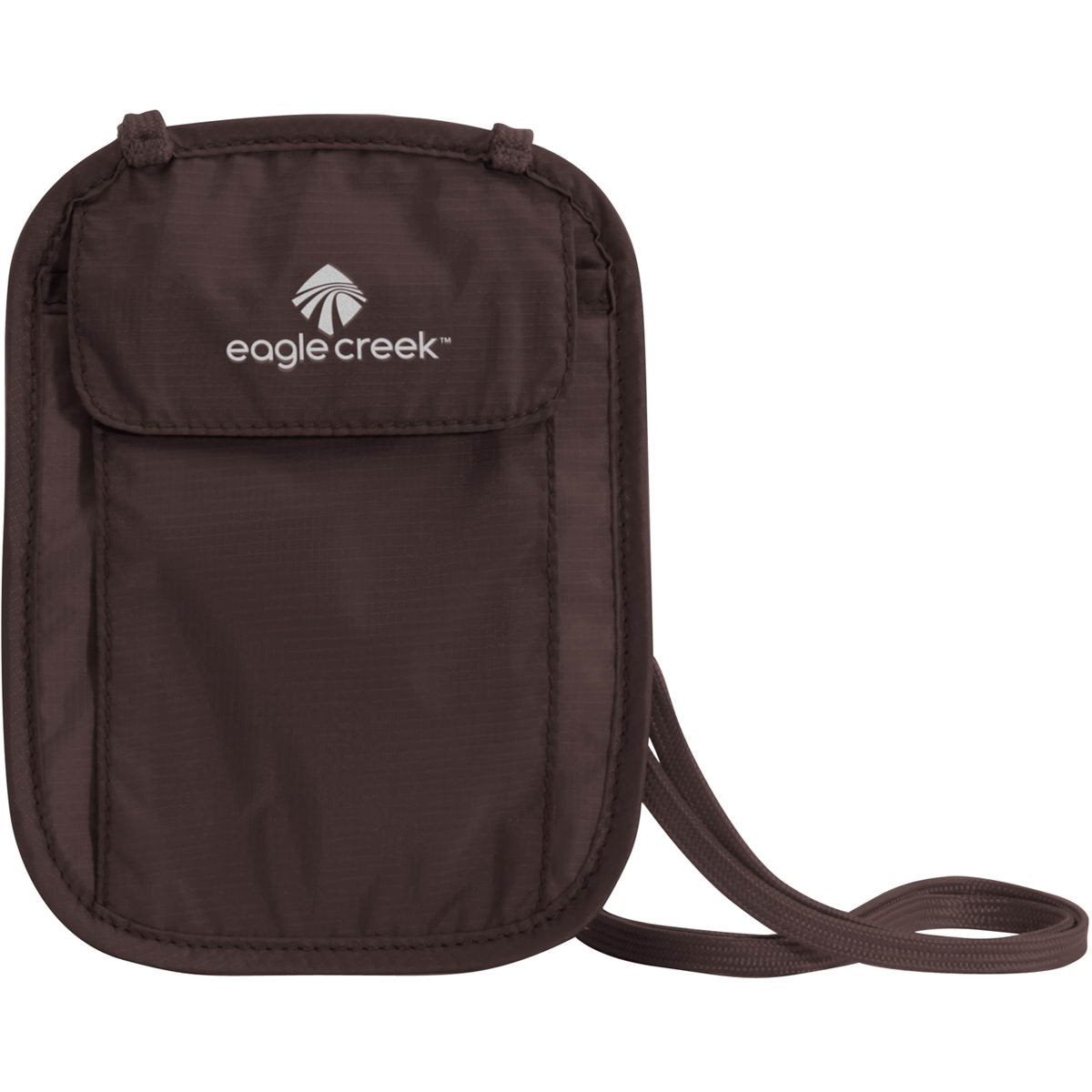 Eagle Creek Undercover Neck Wallet Mocha Reisportemonnee - Reisartikelen-nl