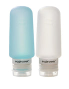 Eagle Creek Silicone Bottles 3 Oz - clear/aqua Reisflesjes - Reisartikelen-nl