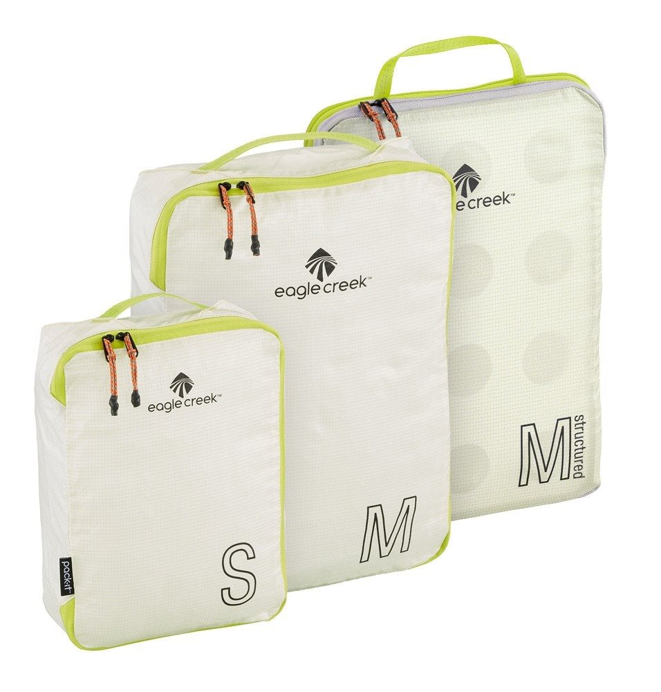 Eagle Creek Pack-It Specter Tech Starter Set S/M/M White Bagage Organizer - Reisartikelen-nl