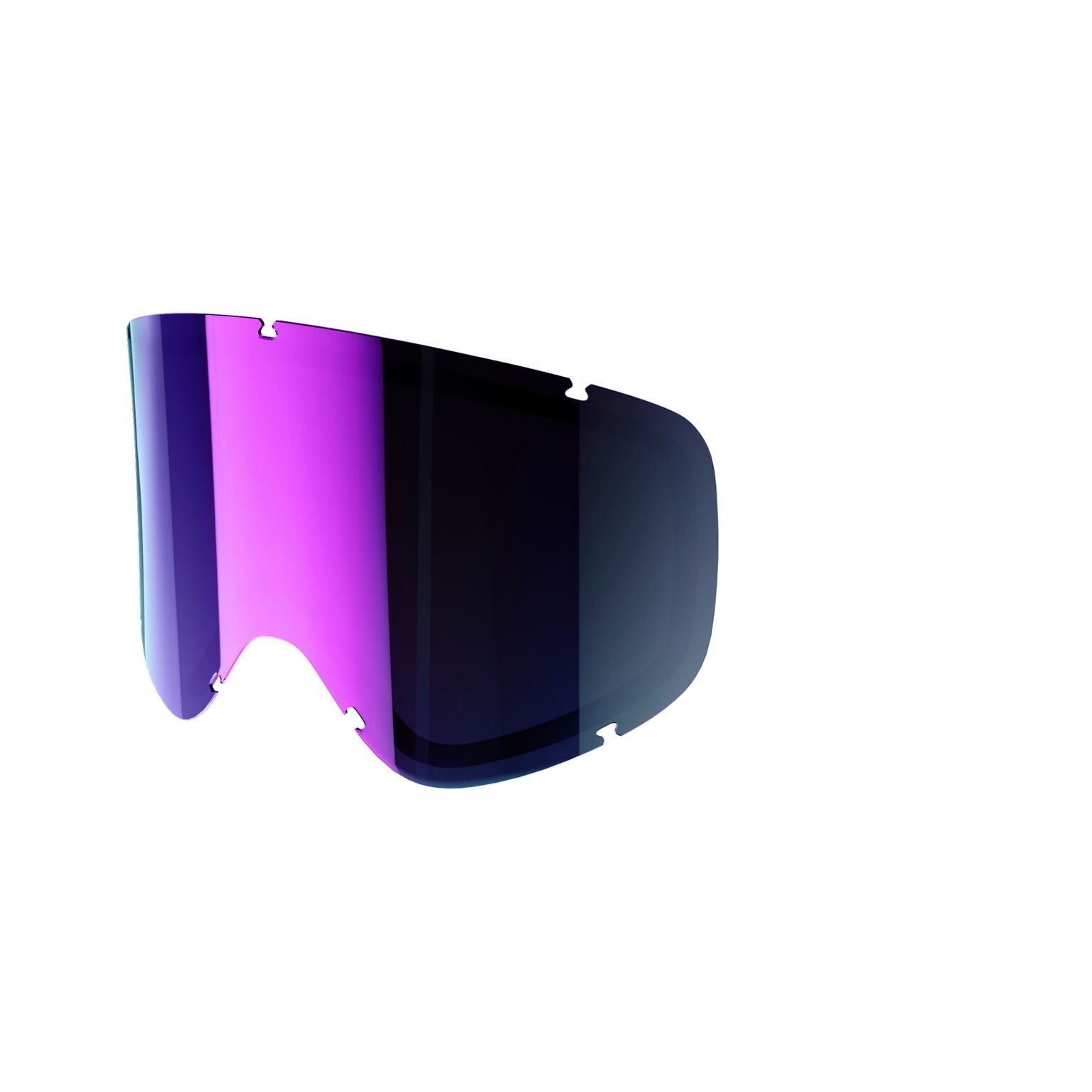 POC IRIS Stripes Spare Lens Grey - Purple Mirror Lens - Reisartikelen-nl