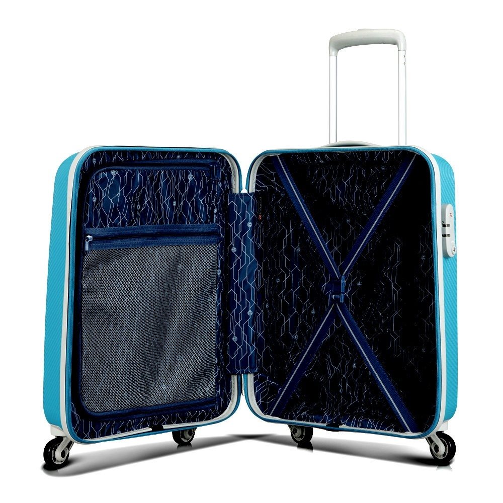 Carlton Phoenix NXT Spinner Case Handbagage Koffer 31L Teal Blue Reisartikelen