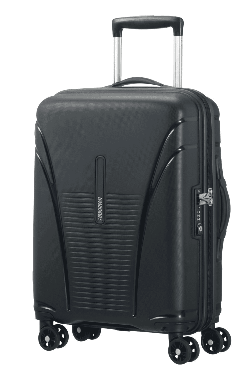 American Tourister Skytracer Spinner 55 Cm - Dark Slate Handbagage Koffer - Reisartikelen-nl