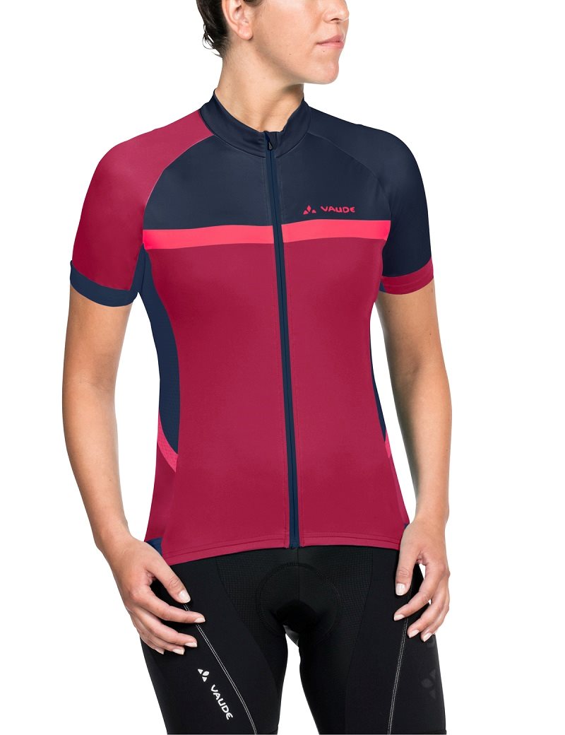 Vaude Pro Tricot II Women - Crimson Red 36 Fietsshirt en Jack - Reisartikelen-nl