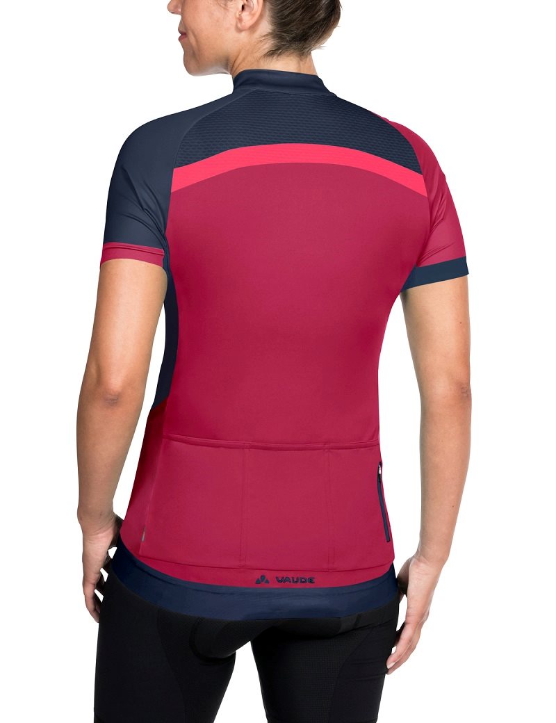 Vaude Pro Tricot II Women - Crimson Red 36 Fietsshirt en Jack - Reisartikelen-nl