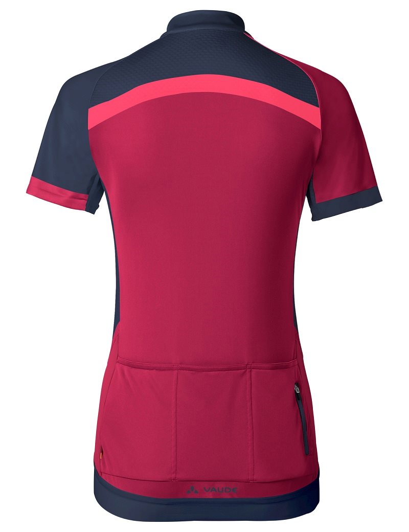 Vaude Pro Tricot II Women - Crimson Red 36 Fietsshirt en Jack - Reisartikelen-nl