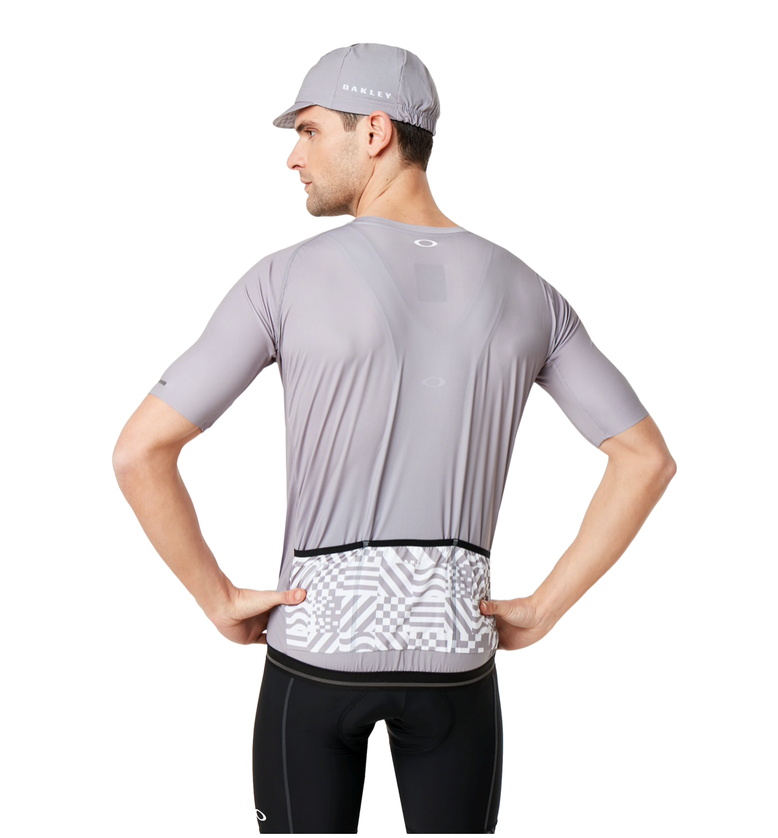 Oakley Icon- Jersey - Cool Grey  Small Fietsshirt en Jack - Reisartikelen-nl