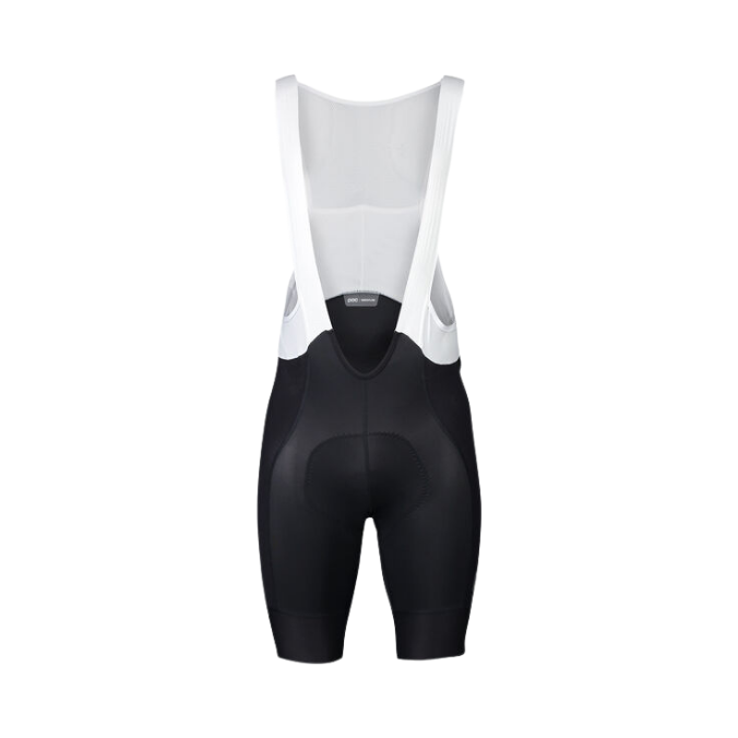 POC Aero VPDS Bib Shorts fietsbroek - Black/White Extra Large Fietsbroek - Reisartikelen-nl