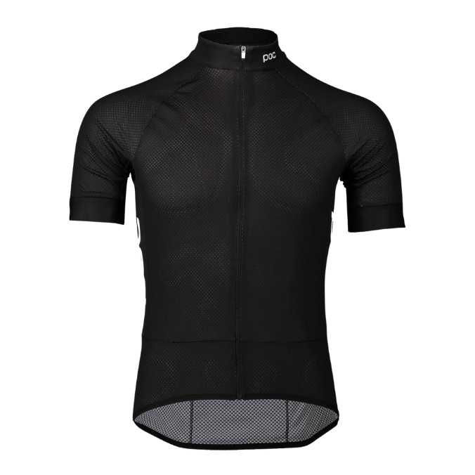 POC Essential Road Light Jersey - Uranium Black Small Fietsshirt en Jack - Reisartikelen-nl