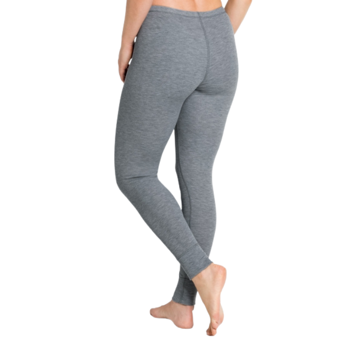 Odlo Thermo Broek Womens Lang Active Warm Eco - Grey Extra Small Thermokleding - Reisartikelen-nl