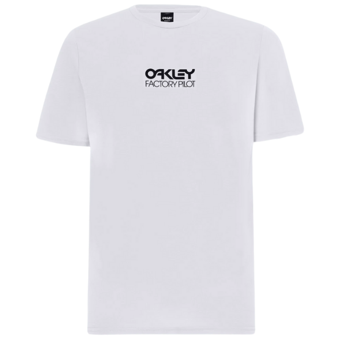 Oakley Everyday Factory Pilot Tee - White Medium Fietsshirt en Jack - Reisartikelen-nl