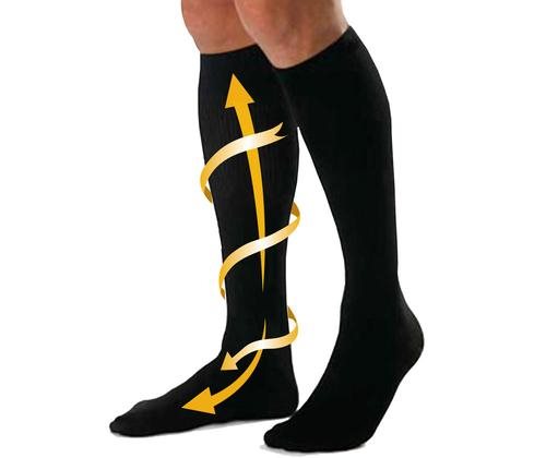 Cabeau Bamboo Compression Socks - Large Compressiesokken - Reisartikelen-nl