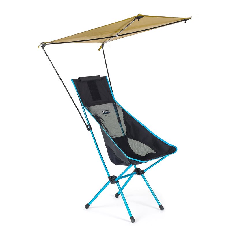 Helinox Personal Shade - Zonnescherm voor op stoeltje - Coyote Tan Zonnescherm - Reisartikelen-nl