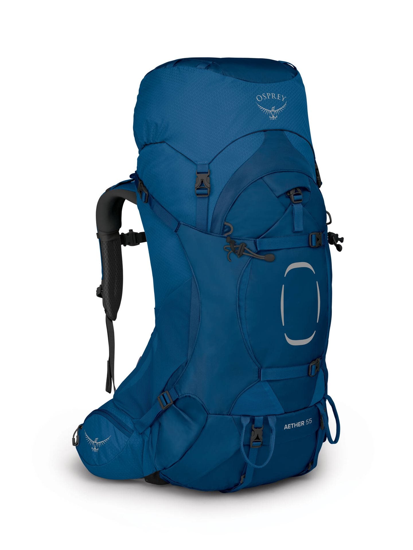 Osprey Aether 55 Deep Water Blue L/XL Backpack - Reisartikelen-nl