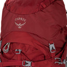 Osprey Ariel 55 Claret Red WXS/S Backpack - Reisartikelen-nl