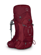 Osprey Ariel 55 Claret Red WXS/S Backpack - Reisartikelen-nl