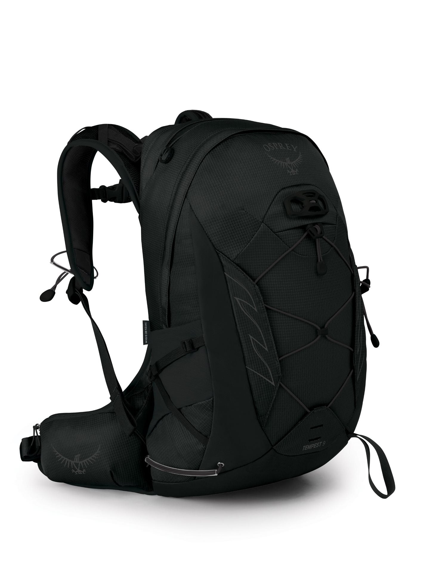 Osprey Tempest 9 - Stealth Black WM/L Rugzak - Reisartikelen-nl