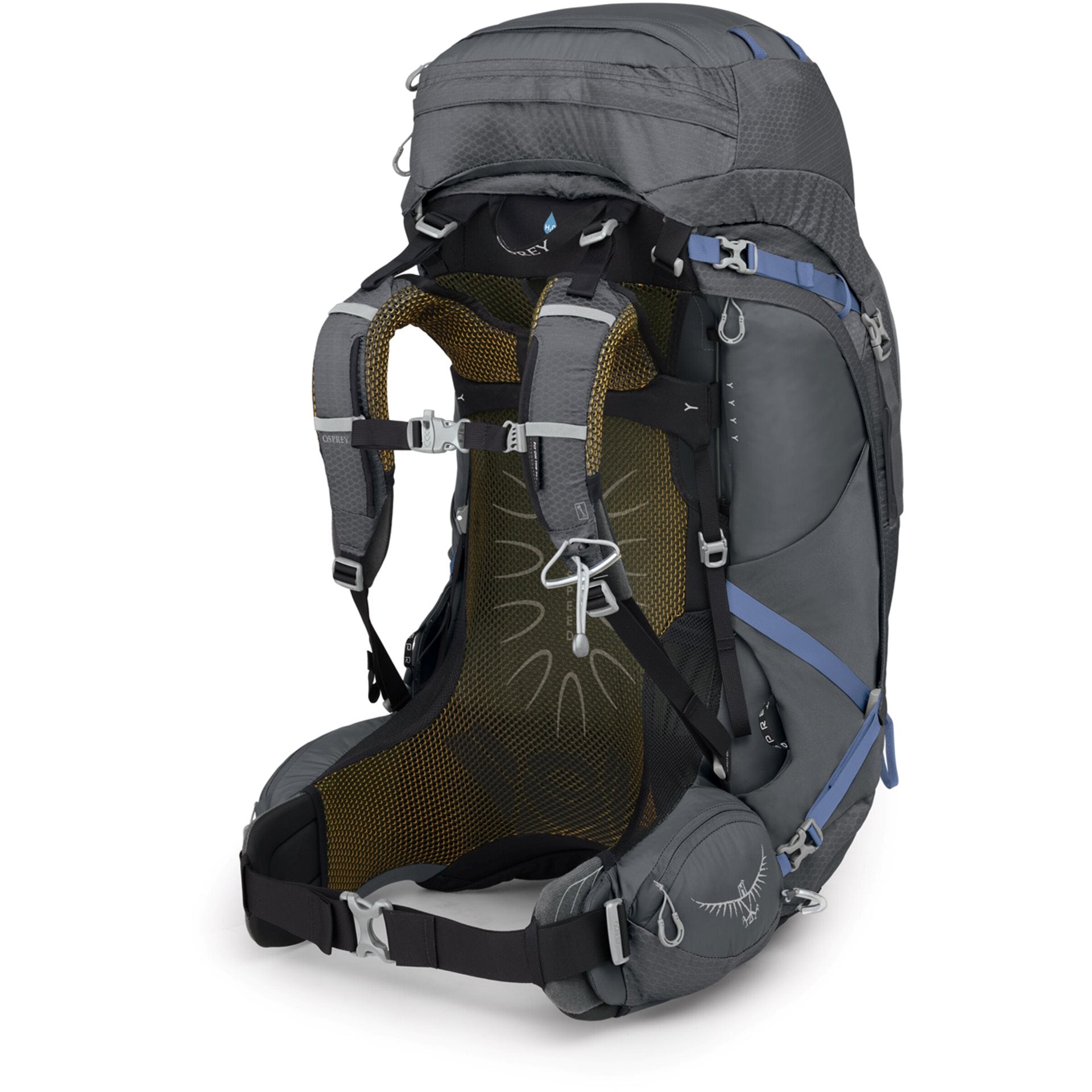 Osprey Aura Ag 65 Tungsten Grey WXS/S Backpack - Reisartikelen-nl