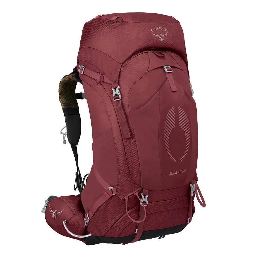 Osprey Aura Ag 50 Berry Sorbet Red  WXS/S Backpack - Reisartikelen-nl