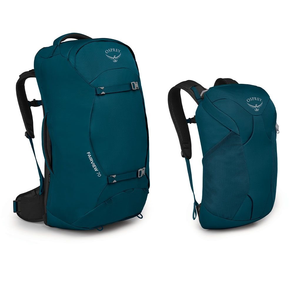 Osprey Fairview - 70L - O/S - Night Jungle Blue Backpack - Reisartikelen-nl