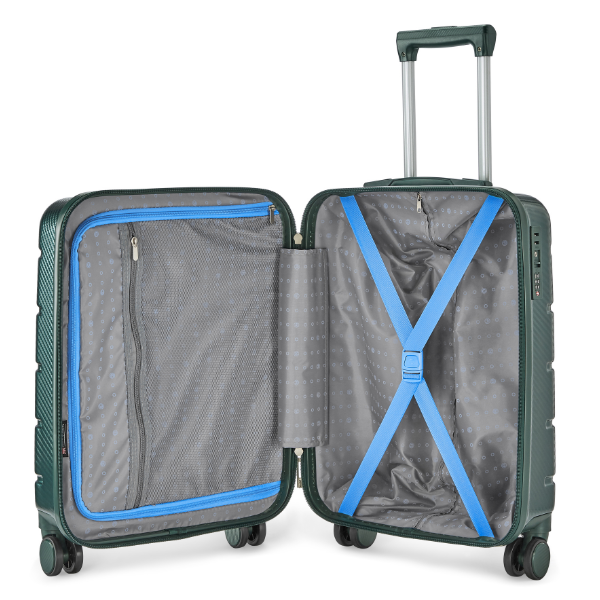 Carlton Milan - ruimbagage koffer - 80 cm - Silver Ruimbagage Koffer - Reisartikelen-nl