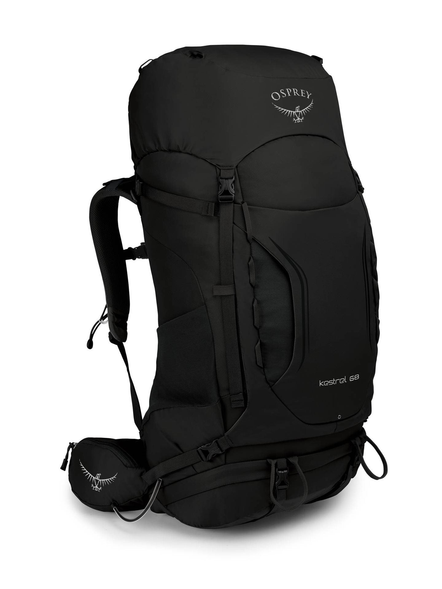 Osprey Kestrel Rugzak 68 Black L/XL Backpack - Reisartikelen-nl