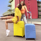 American Tourister Starvibe Spinner 67/24 Exp. Koffer Electric Lemon Ruimbagage Koffer - Reisartikelen-nl