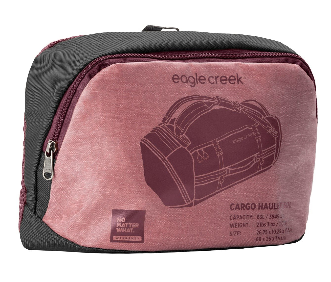 Eagle Creek Cargo Hauler Duffel 60L Earth Red Duffeltas - Reisartikelen-nl