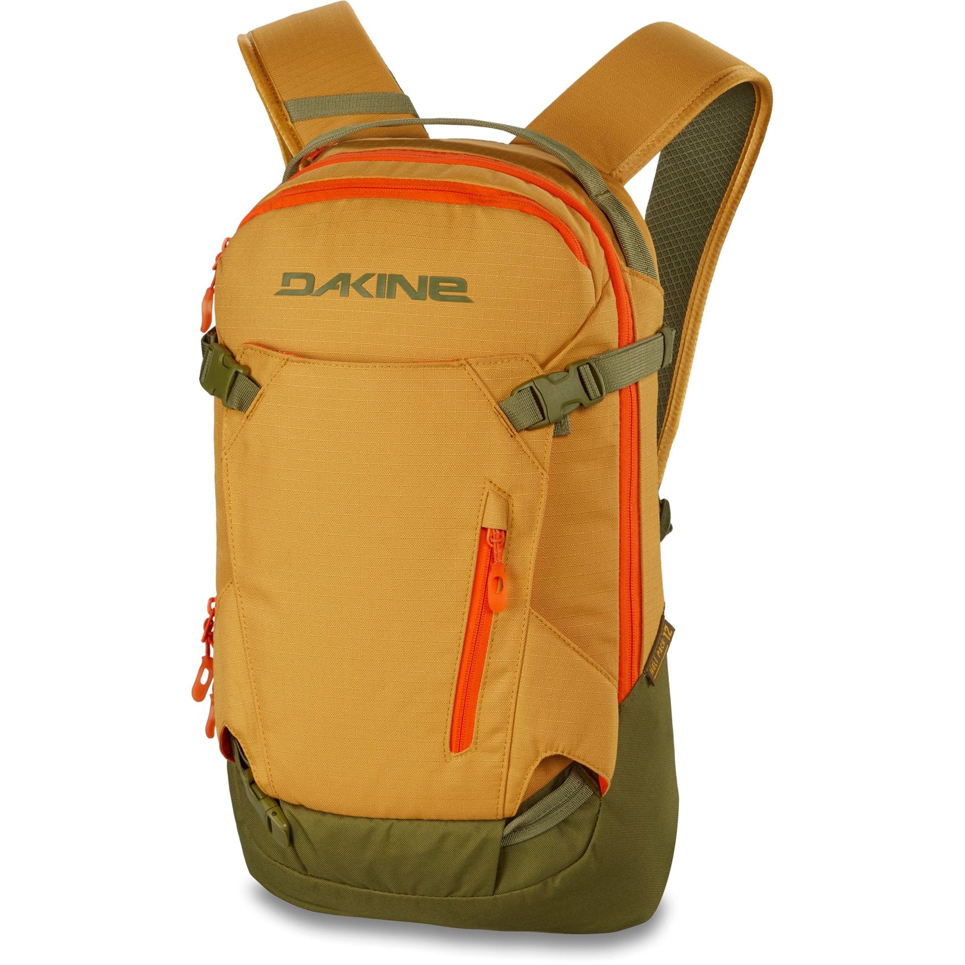 Dakine Women's Heli Pack 12L Mustard Seed Wintersportrugzak - Reisartikelen-nl