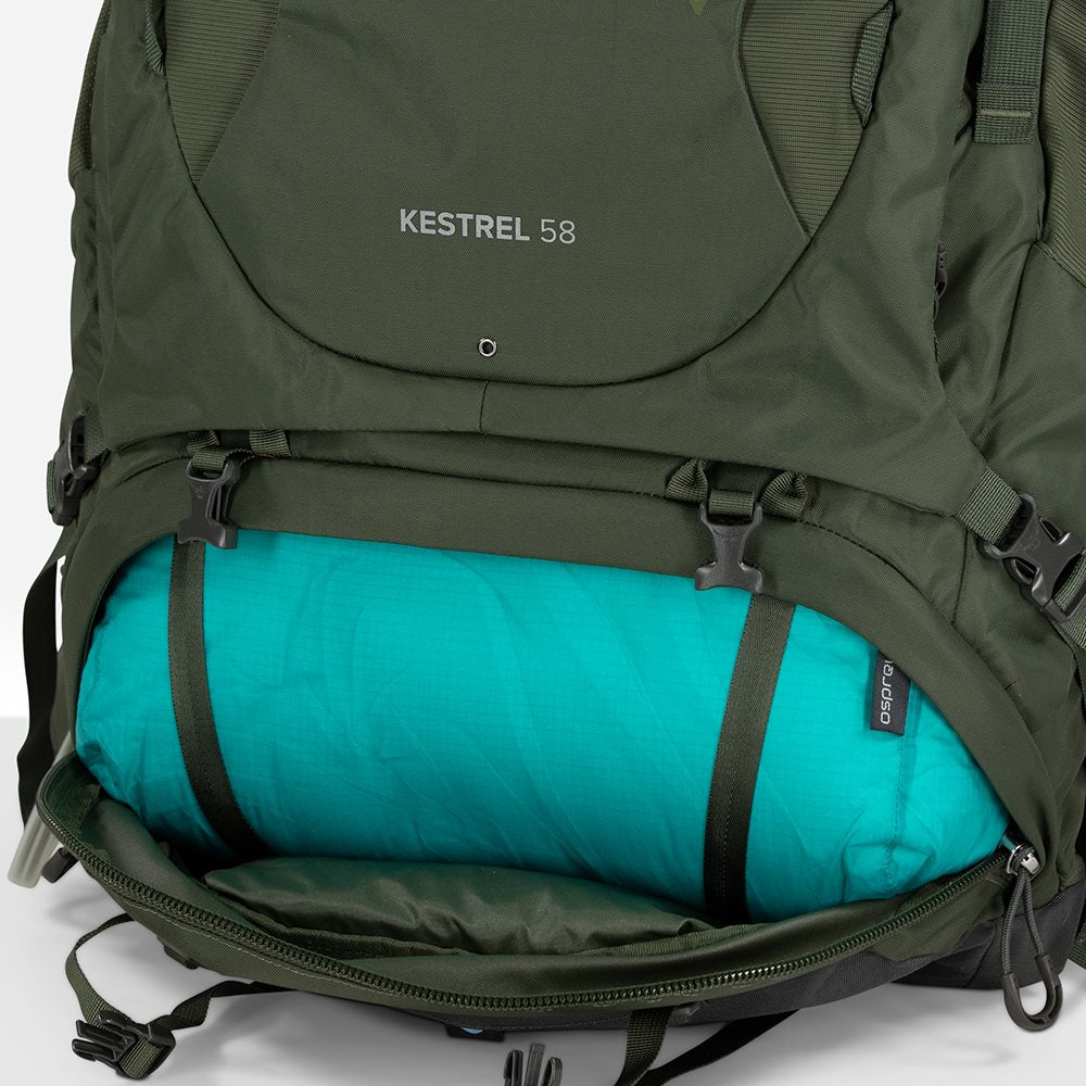 Osprey Kestrel Rugzak 58 Bonsai Green S/M Backpack - Reisartikelen-nl