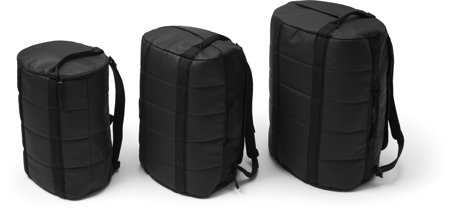 DB Journey Roamer Duffel - 40L - Black Out Duffeltas - Reisartikelen-nl