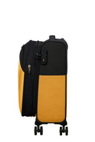 American Tourister Daring Dash - Handbagage Koffer - 39L - Black/Yellow Handbagage Koffer - Reisartikelen-nl