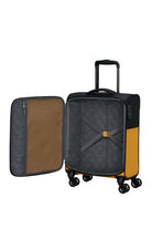 American Tourister Daring Dash - Handbagage Koffer - 39L - Black/Yellow Handbagage Koffer - Reisartikelen-nl