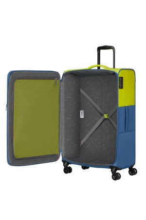 American Tourister Daring Dash - Ruimbagage Koffer - 107L - Lime/Coronet Ruimbagage Koffer - Reisartikelen-nl