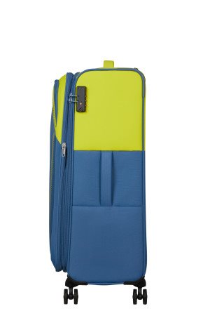 American Tourister Daring Dash - Ruimbagage Koffer - 107L - Lime/Coronet Ruimbagage Koffer - Reisartikelen-nl