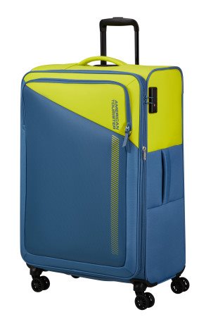 American Tourister Daring Dash - Ruimbagage Koffer - 107L - Lime/Coronet Ruimbagage Koffer - Reisartikelen-nl