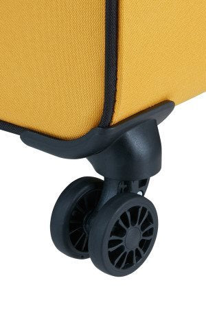 American Tourister Daring Dash - Ruimbagage Koffer - 107L - Black/Yellow Ruimbagage Koffer - Reisartikelen-nl