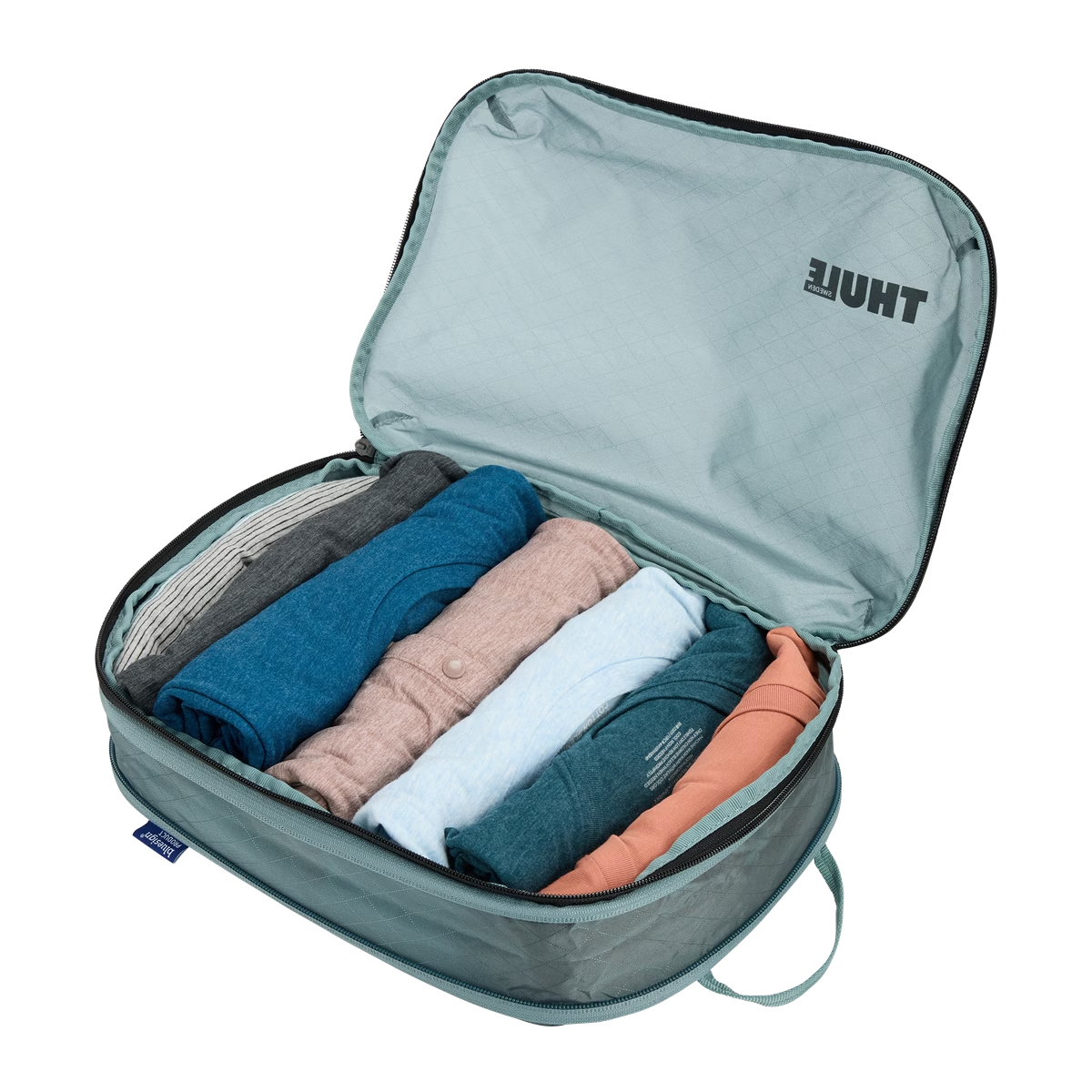 Thule Compression Packing Cube - 13,5L - Pond Gray Bagage Organizer - Reisartikelen-nl