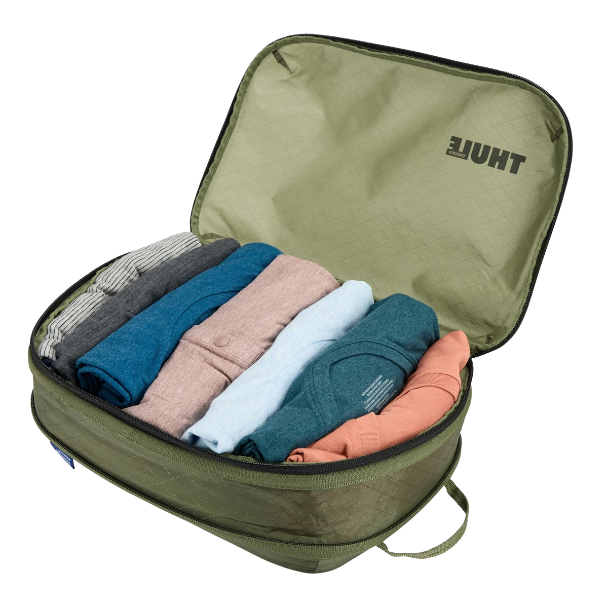 Thule Compression Packing Cube - Medium - Soft Green Bagage Organizer - Reisartikelen-nl