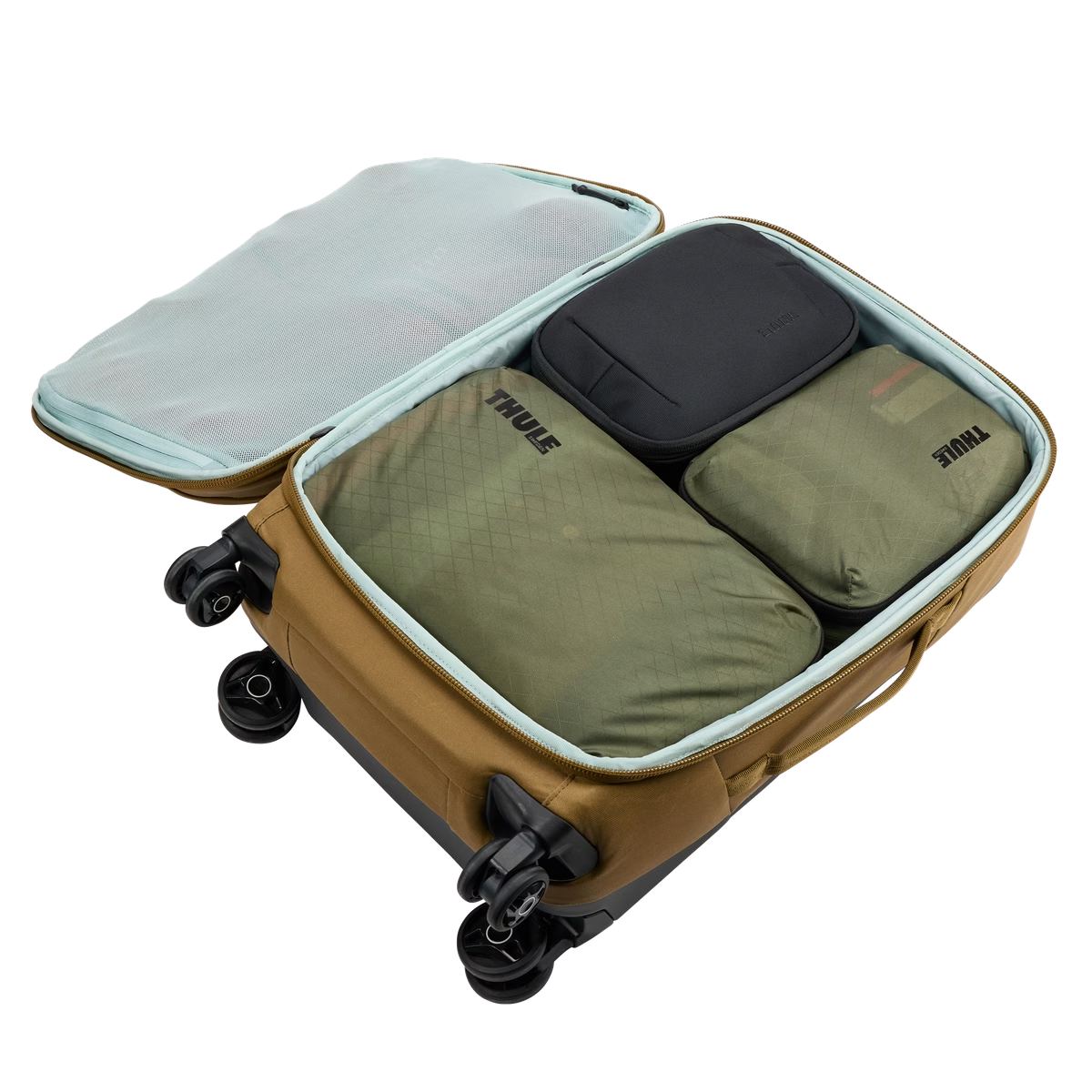 Thule Compression Cube Set - Soft Green Bagage Organizer - Reisartikelen-nl