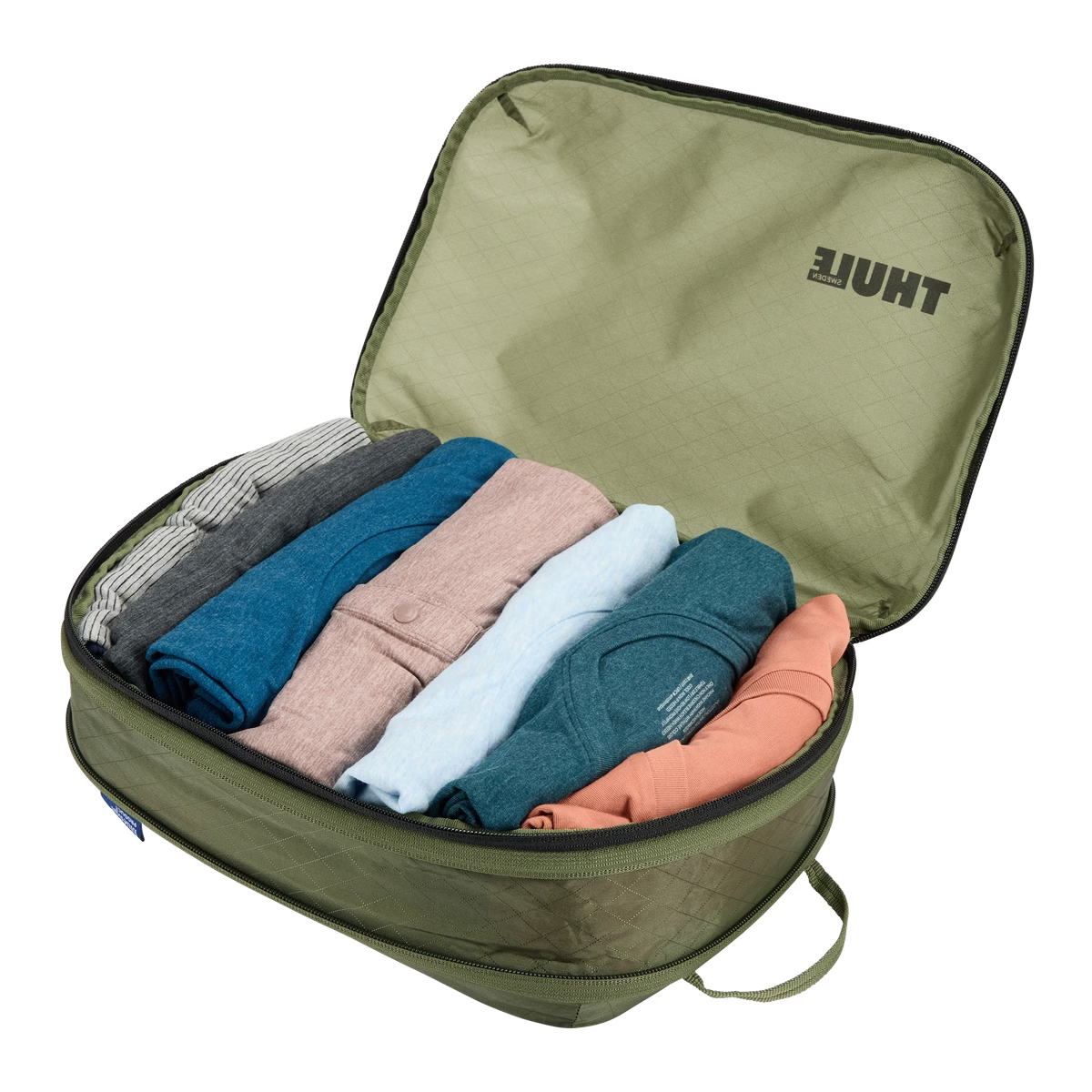 Thule Compression Cube Set - Soft Green Bagage Organizer - Reisartikelen-nl