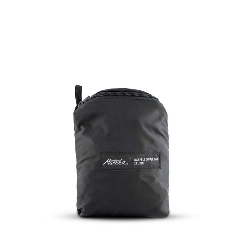 Matador ReFraction Opvouwbare Duffle Bag - 25L - Black Duffeltas - Reisartikelen-nl