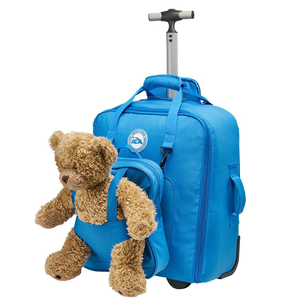 Cabin Max Bear Bag - 30L - EasyJet Trolley - 45x36x20 cm - Blue Underseater - Reisartikelen-nl