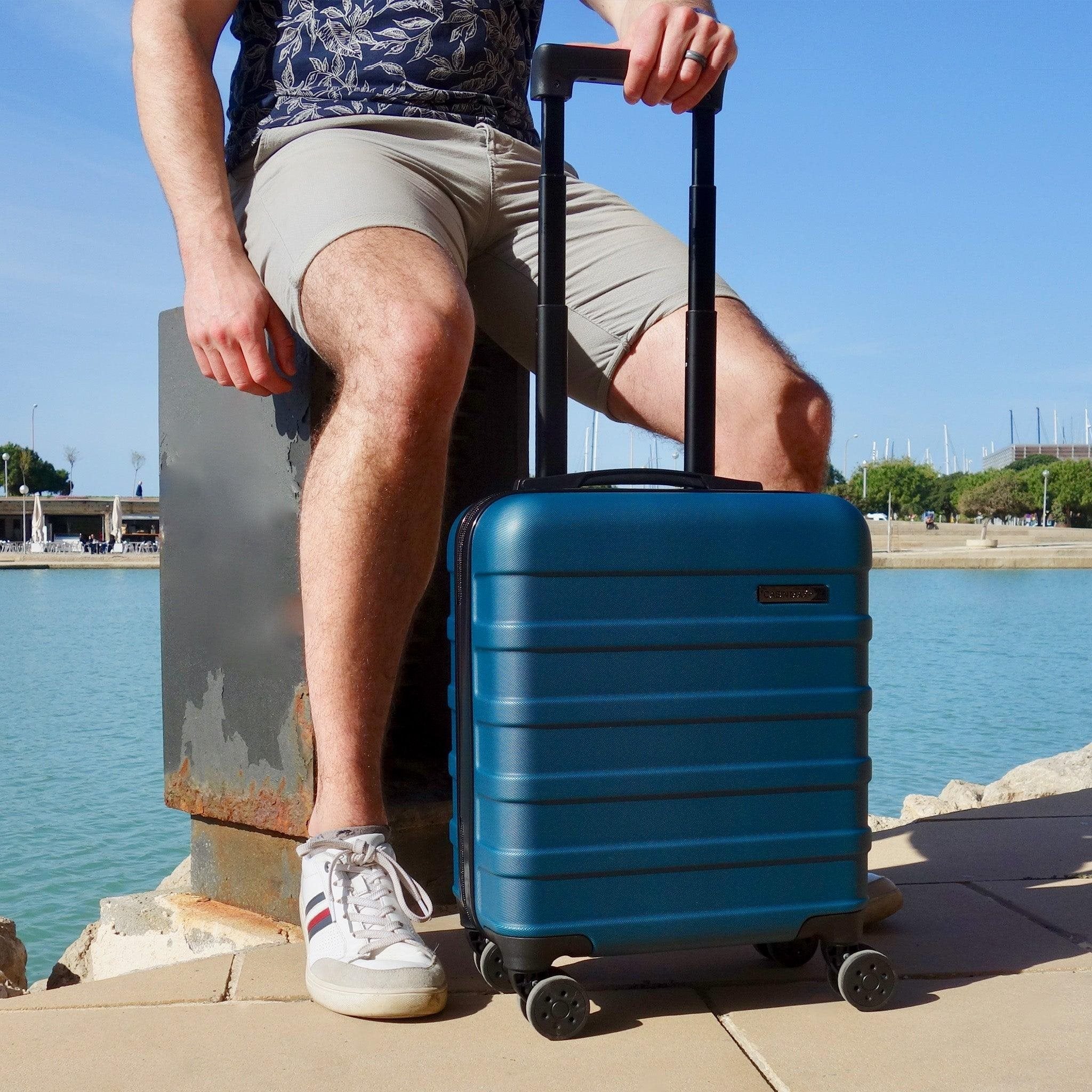 Cabin Max Anode - 30L - EasyJet Trolley - 45x36x20 cm - Aegean Blue Underseater - Reisartikelen-nl