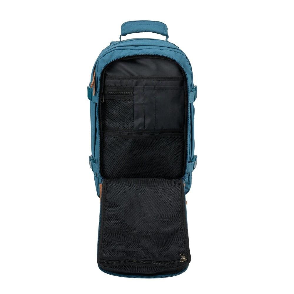 Cabin Max Metz - 20L - RyanAir Tas - 40x20x25 cm - Petrol Blue Underseater - Reisartikelen-nl