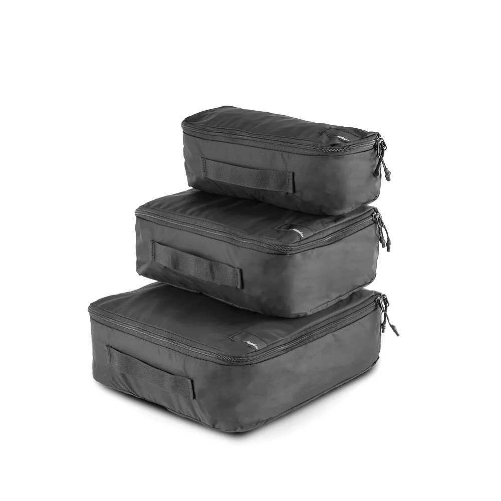 Matador Packing Cube - 3-Pack - Black Bagage Organizer - Reisartikelen-nl