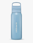 LifeStraw Go 2.0 Stainless Steel Water Filter Bottle - 700 ml - Icelandic Blue Waterfles - Reisartikelen-nl