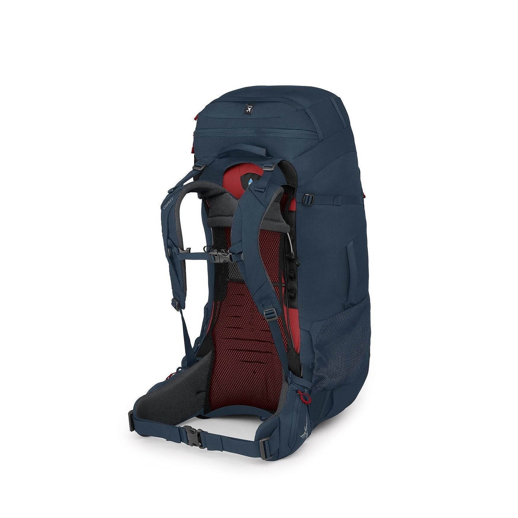 Osprey Farpoint Trek- 75L - O/S - Muted Space Blue Rugzak - Reisartikelen-nl